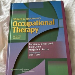 Willard and Spackmans Occupational Therapy 12th edition